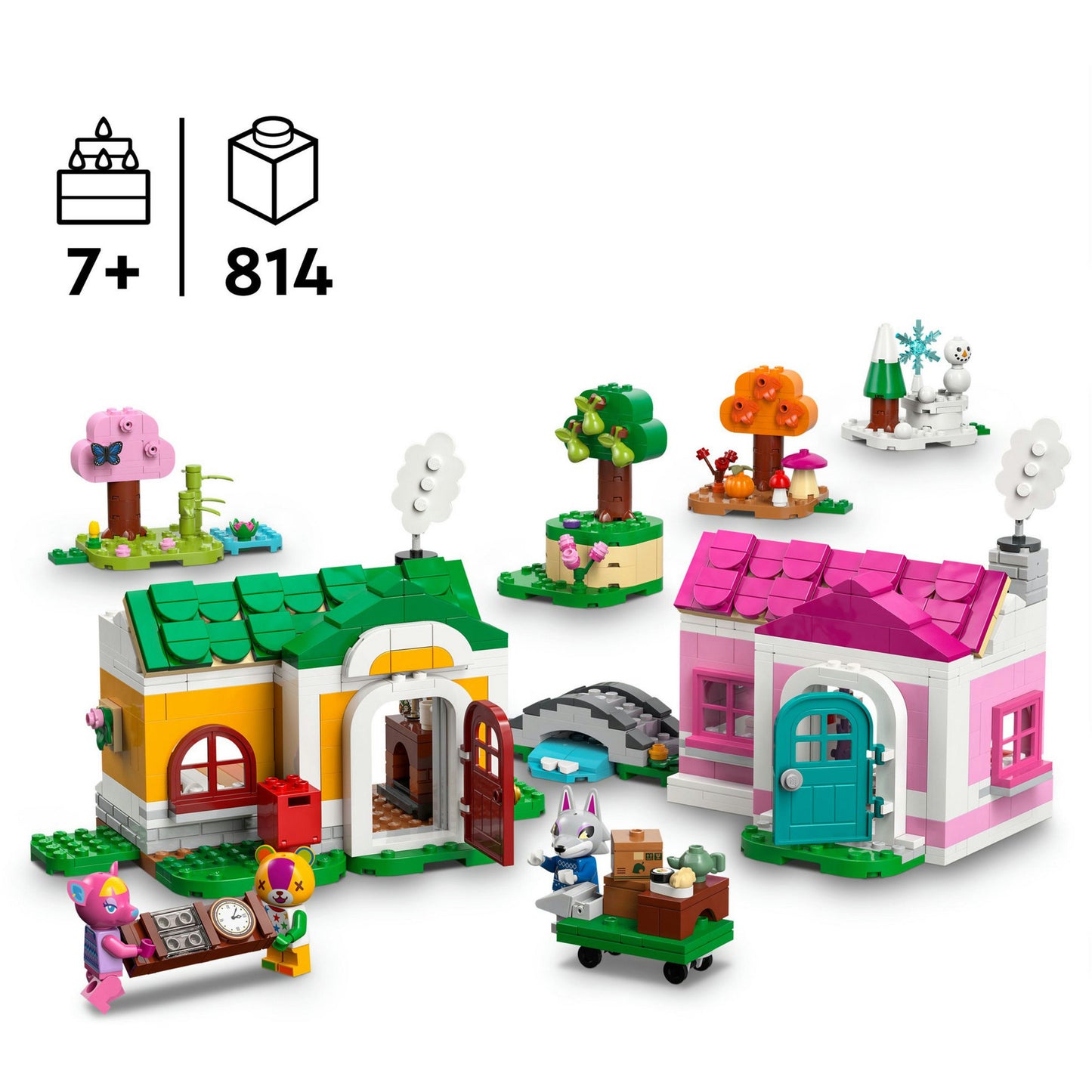 Lego animal crossing 77057 creatieve huizen