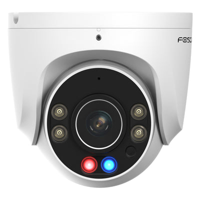 Foscam W5EP, telecamera IP QHD PoE 3K 5MP (bianca)