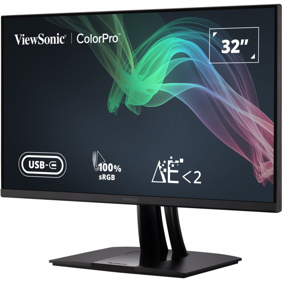 Monitor Viewsonic VP3256-4k 31,5 (nero (opaco), 2x HDMI, 1x porta display, USB-A, USB-B, USB-C)