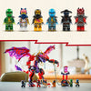 Lego ninjago - bliksemtand draak van chaos constructiespeelgoed (71832)