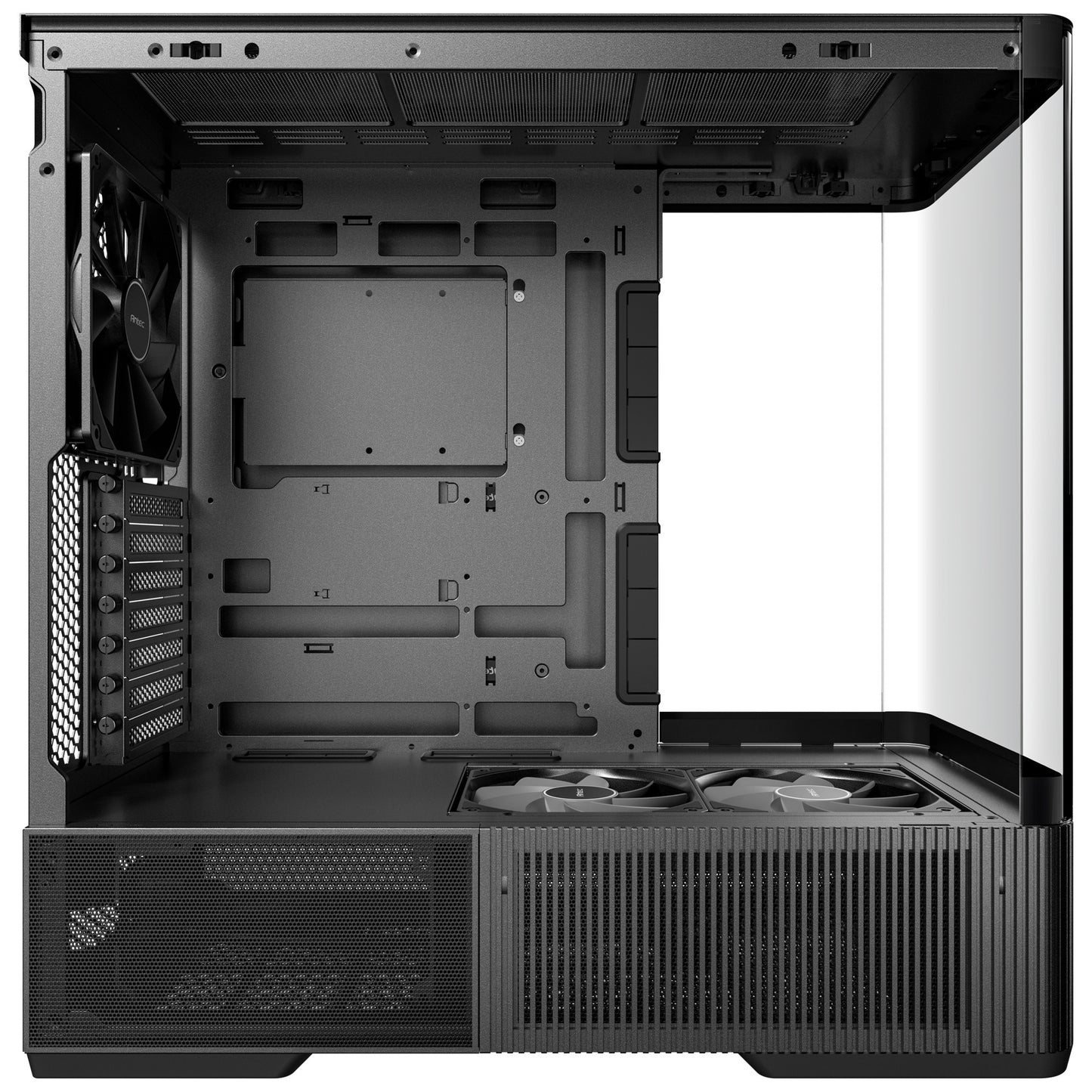 Custodia midi tower Antec c6 curve air (nero | 2x USB-A | 1x USB-C | vetro temperato)