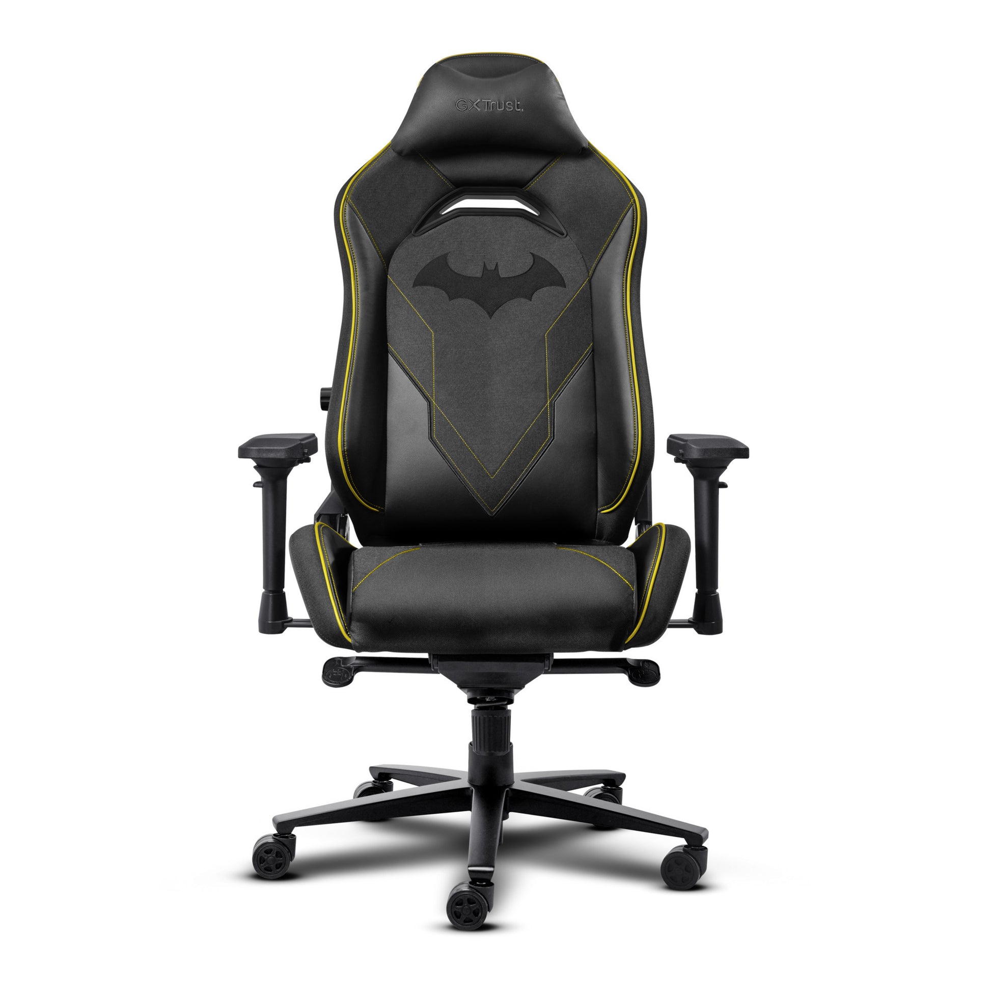 Trust gxt 721bm ruya pro batman gaming stoel (zwart geel)