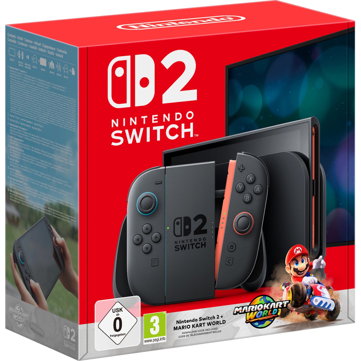 Nintendo switch 2 + gioco Mario Kart World console