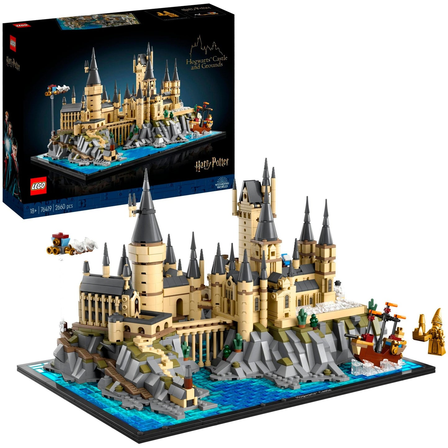 LEGO 76419 Harry Potter Castle Hogwarts ™ e sul posto