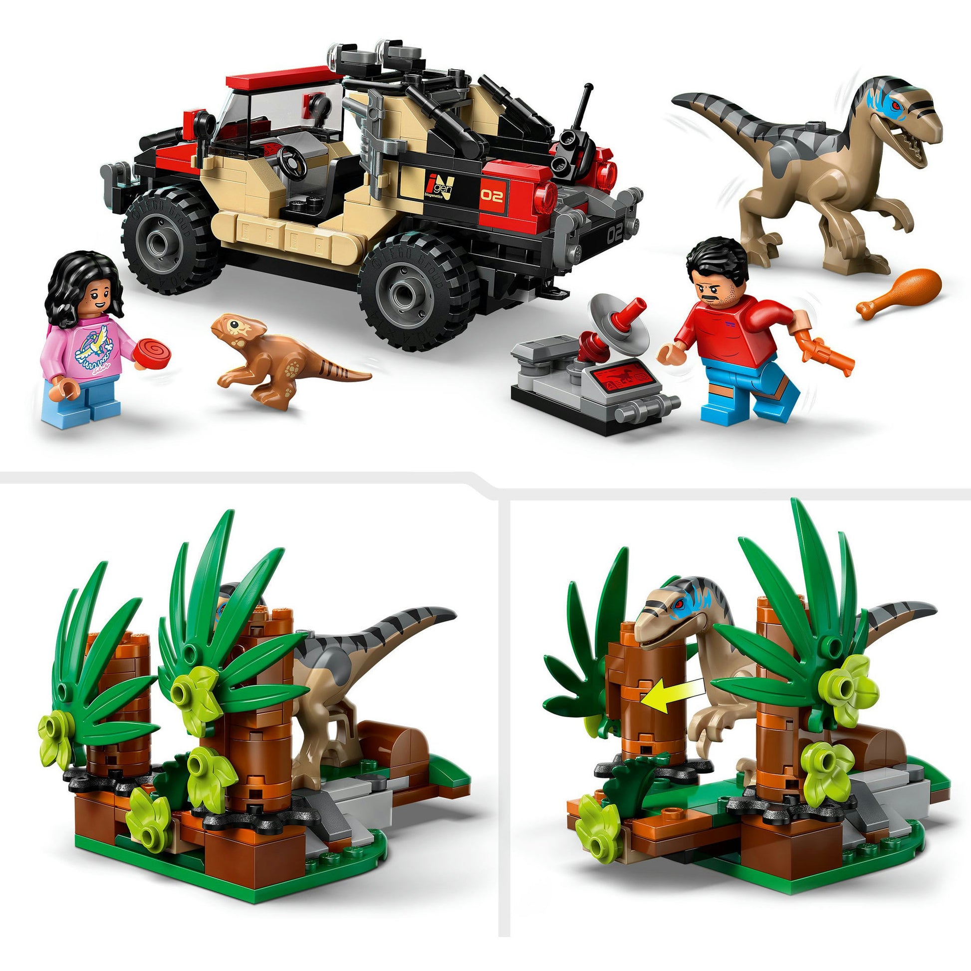 Lego Jurassic World 76972 Offroad EaptorontNapping