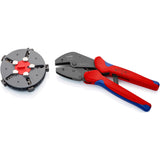 Knipex multicrimp krimptang 973302 (rood blauw) - afbeelding 2