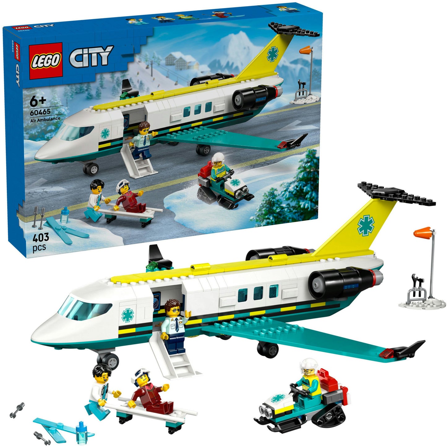 LEGO 60465 City Big Vehicles Ambulance Flatuel
