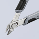 Knipex electronic super knips esd 78 13 125 esd elektronica-tang (grijs) - afbeelding 8