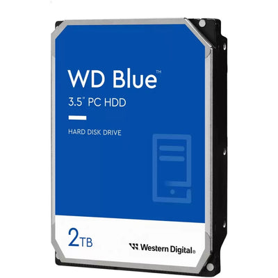 Western Digital Western Digital WD20EARZ WD Blue HDD, 2TB, 3.5, SATA 6GB S, 7200RPM, 256MB, 215MB S, R W 5.6W