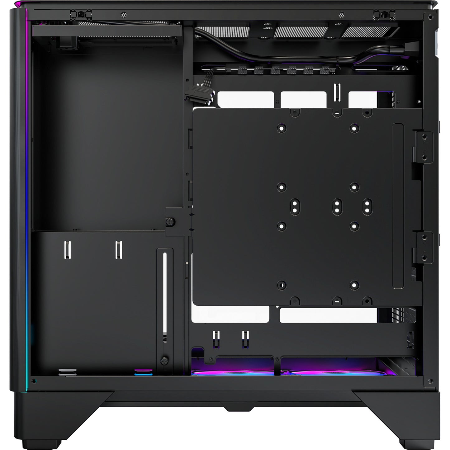 Custodia midi tower Montech king 45 pro (nera | 2x USB-A | 1x USB-C | RGB | finestra)
