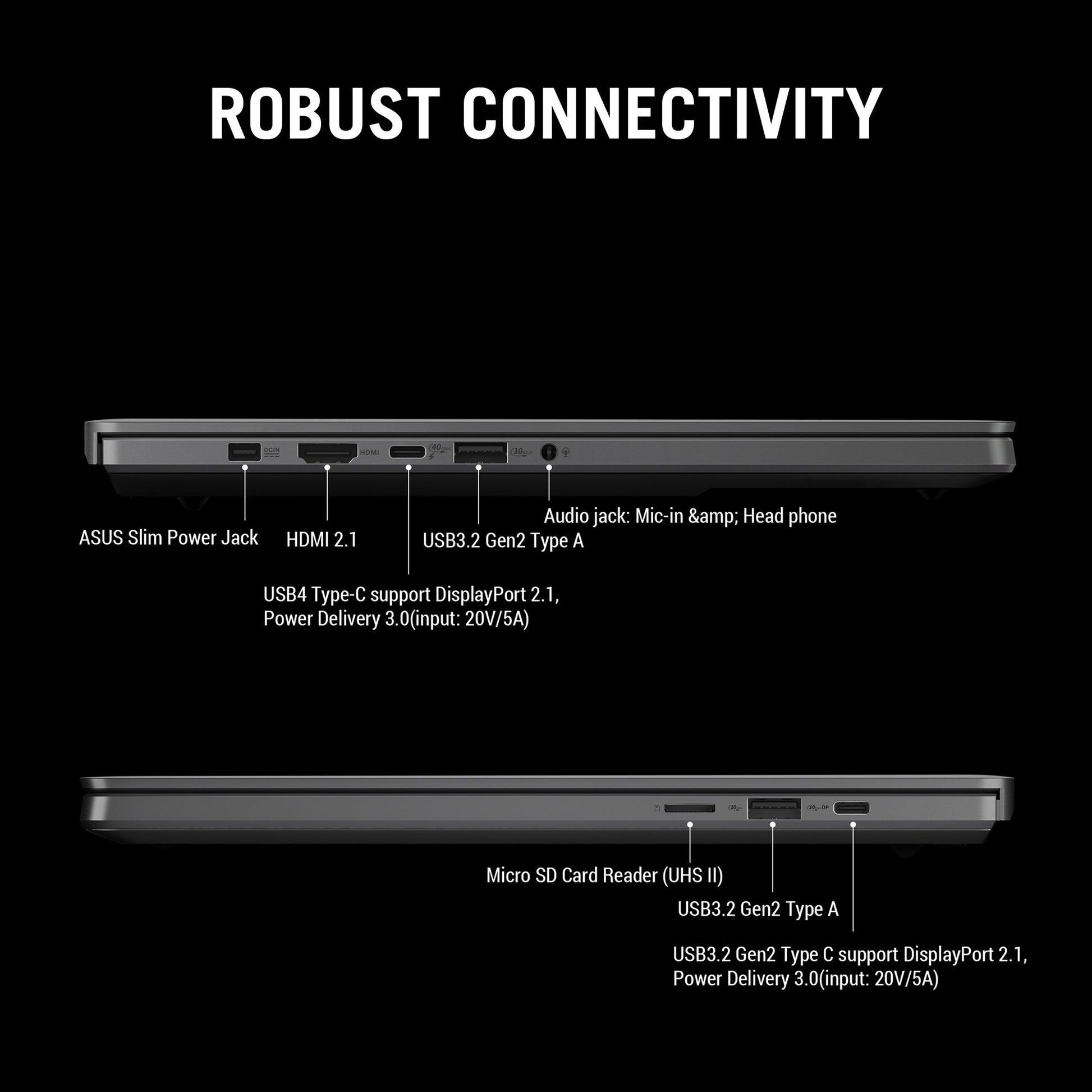 Asus Rog Zephyrus G14 Ga403um-QS024W 14 Copilot+ Laptop da gioco (Bianco | Ryzen 9 270 | RTX 5060 | 16 GB | SSD da 1 TB | OLED)