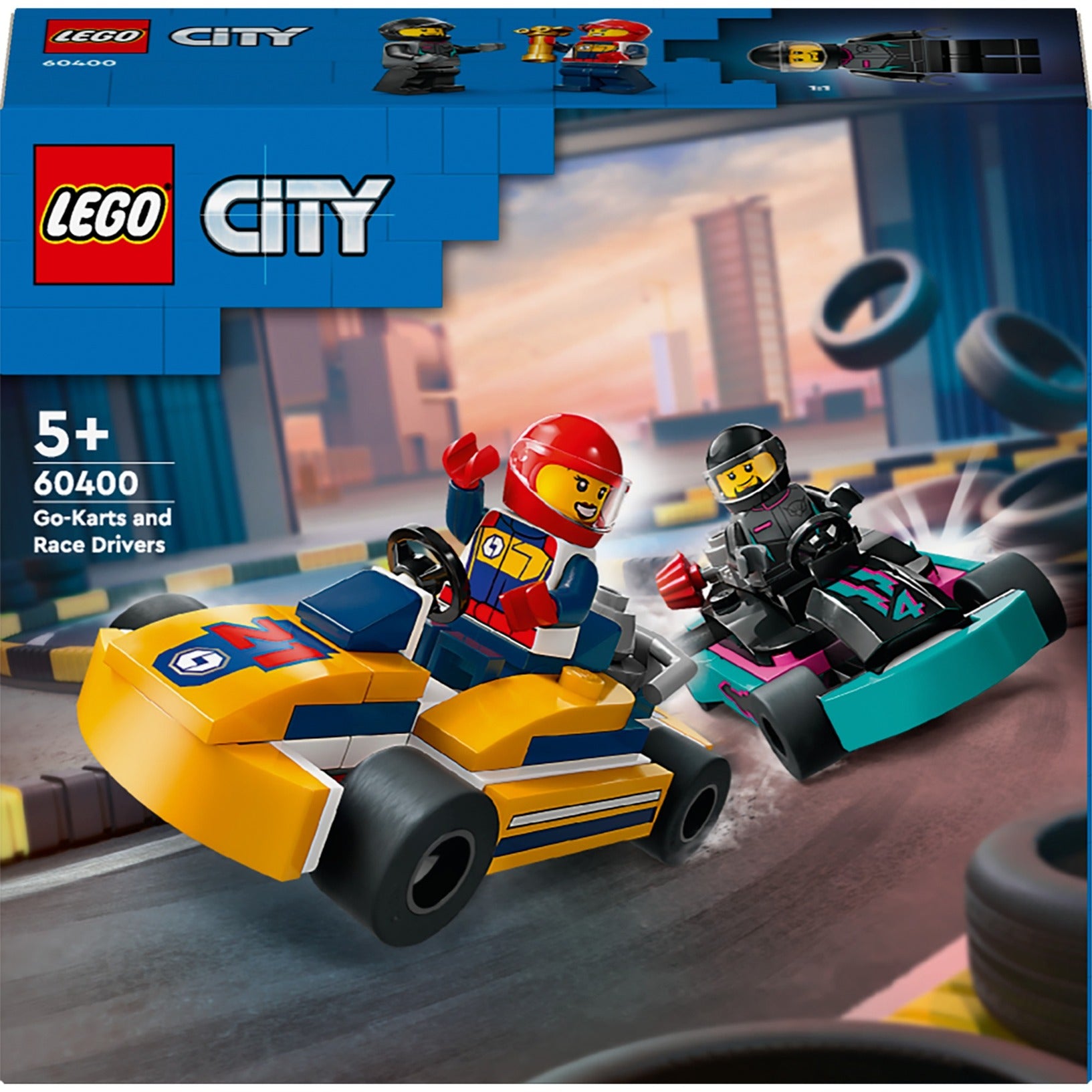 Lego LEGO City 60400 Karts y Corredores