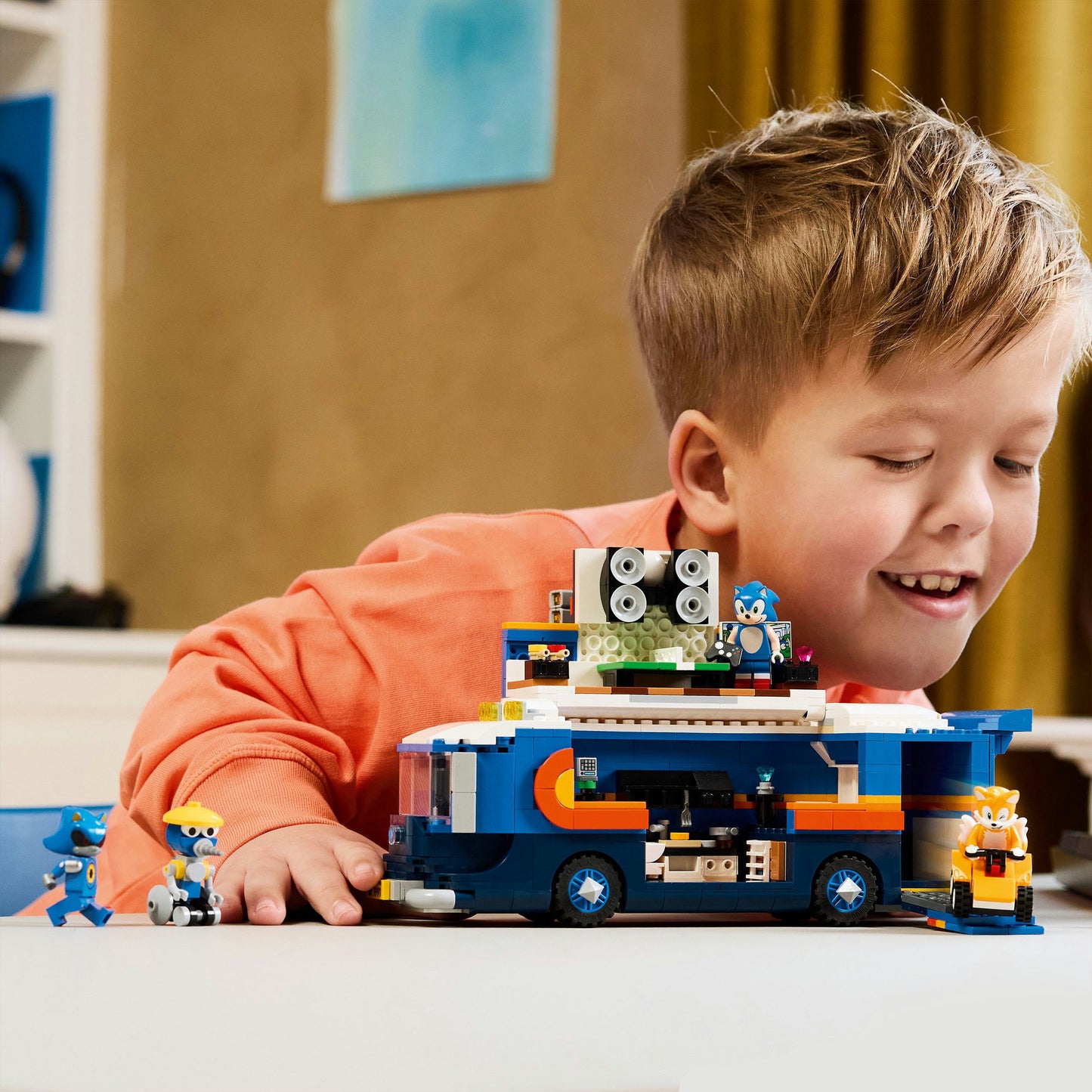 Lego sonic the hedgehog - team sonic commandotruck constructiespeelgoed (77006)