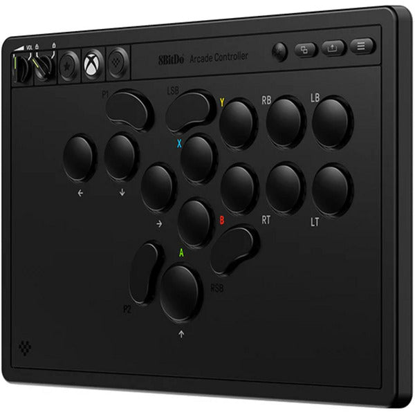Controller arcade 8bitdo per xbox (nero, USB 2,4 GHz, serie xbox x|s, xbox one, PC)