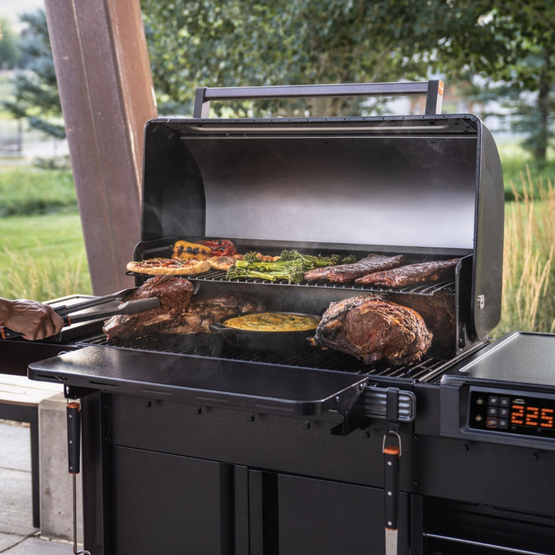 Barbacoa de pellets traeger woodridge elite (negra, wifire)