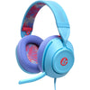 Powera Lucidsound LS10 Cuffie da gioco cablate - Cuffie da gioco over-ear Ocean Waves (Azzurro viola, Playstation 5, Playstation 4, Xbox Series X|s, Xbox One, PC, dispositivo mobile)