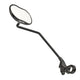 Ergotec Spiegel M-88LV braccio lungo 111 x 52 mm in alluminio sabbia nera