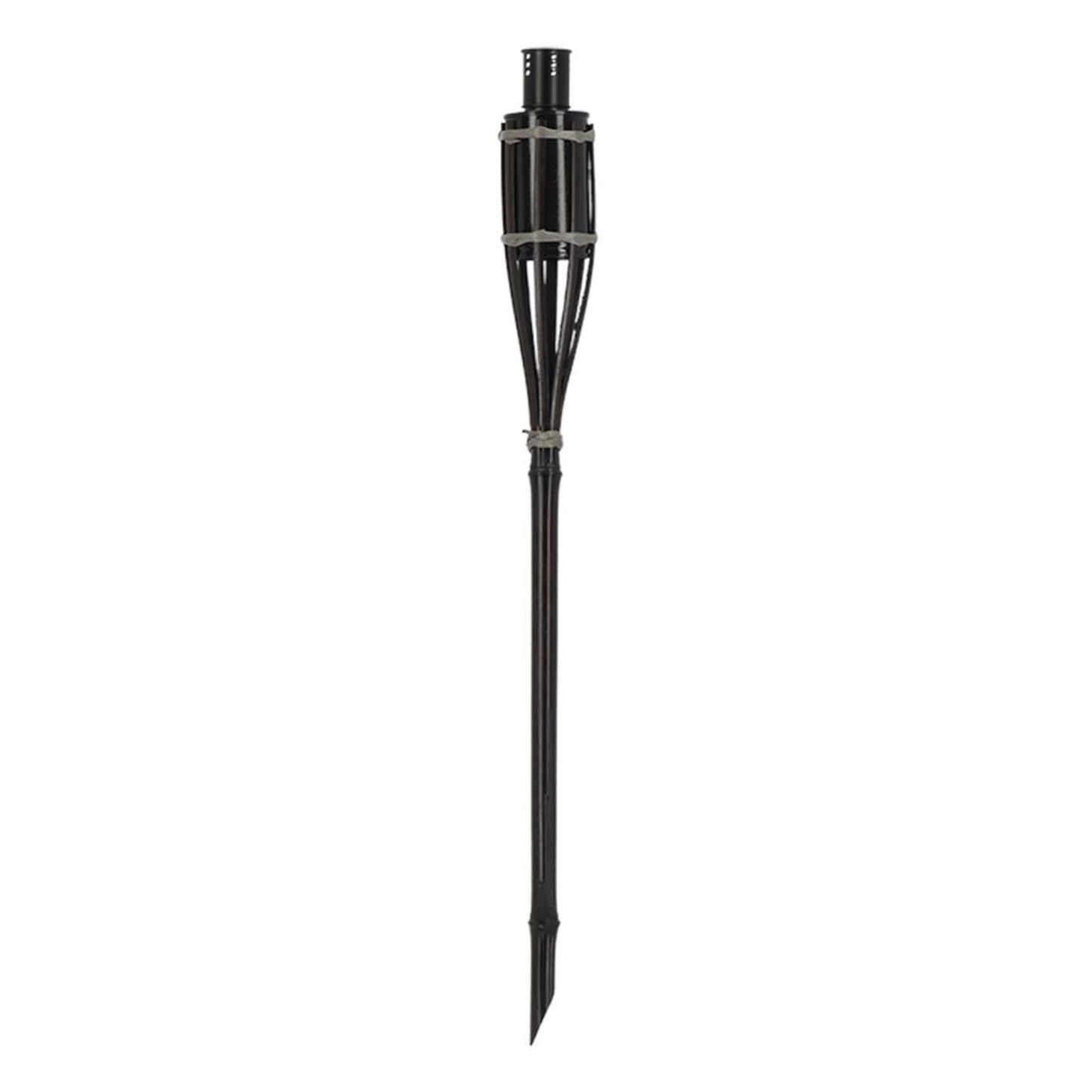 Esschert design fakkel bamboe zwart 60cm