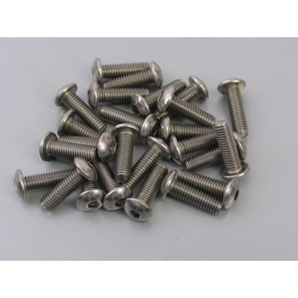 Bofix Inbusbout M5 x 16 RVS met bolkop (25 stuks)