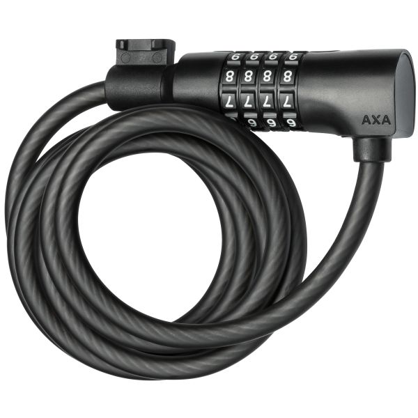 Slot Axa cable lock Resolute 180 cm - Ø8mm - code