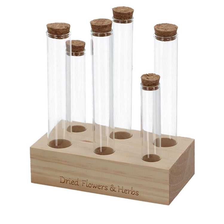 Esschert design flowers and herbs test tubes