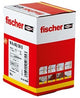Fischer 50353 nagelplug slagplug ns met verzonken kop - 6 x 80mm (50st)