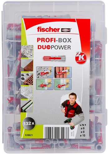 Fischer zb profibox duopower (nv) 1 pezzo - 538621