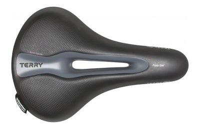 Terry Saddle Fisio Flex Gel Ladies Black