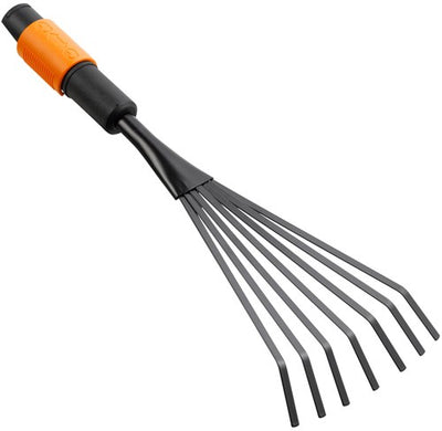 Fiskars rastrillo de hojas quikfit pequeño metal - 1001412 - 1001412