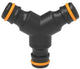 Fiskars slangkoppeling | 3-weg 1027070
