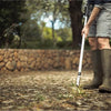 Fiskars xact voegkrabber - 173 cm - dubbelzijdig mes - rvs - ergonomische lange steel