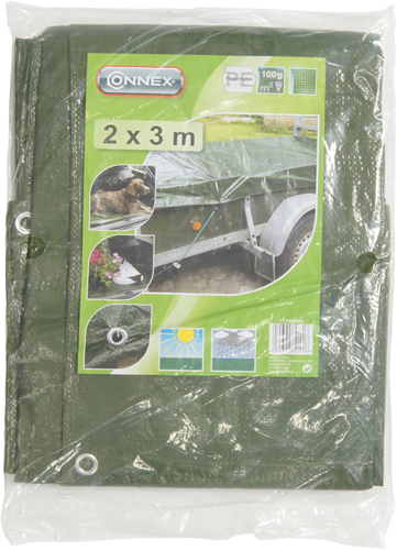 Connex tarpaulin 2x3m pp pe profi 100g - flor80400