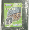 Connex afdekzeil 6x1.5m voor hout 250g - flor80435