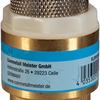 Filtro aspirazione Cornat in ottone 1'' - flor92665