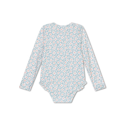 Florish | groen meisjes uv badpak met lange mouwen
