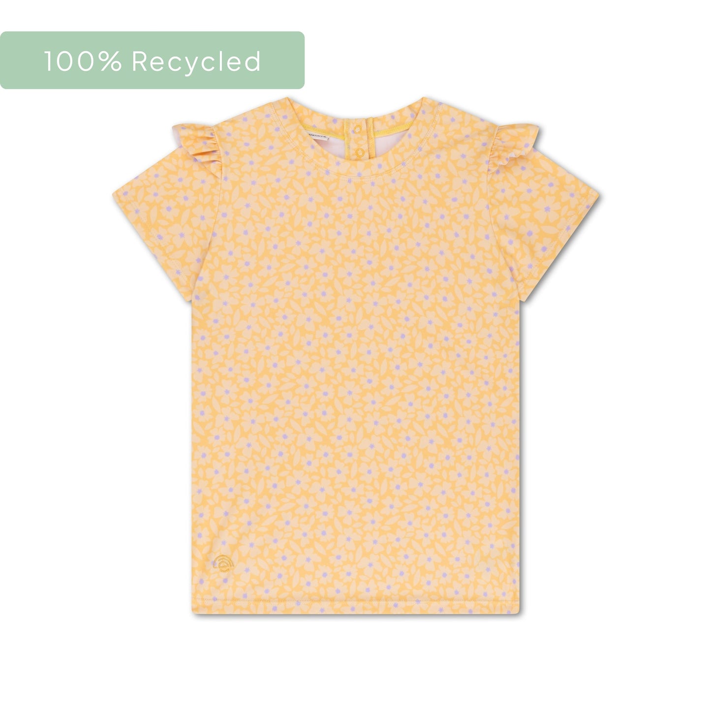 Florish | Camicia da nuoto rame giallo con maniche corte