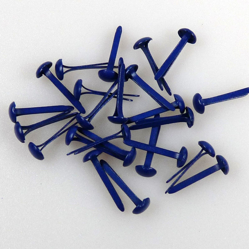 Nellie's choice • floral brads 3mm (40stuks pkg) dark blue 2945u