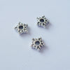 Nellie's choice • floral spacers 20stuks silver nr. 1