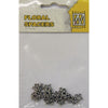 Nellie's choice • floral spacers 20stuks silver nr. 4