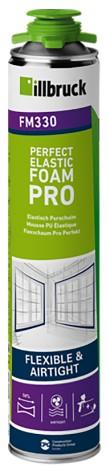 Illbruck fm330 espuma de poliuretano 880ml elástica para pistola