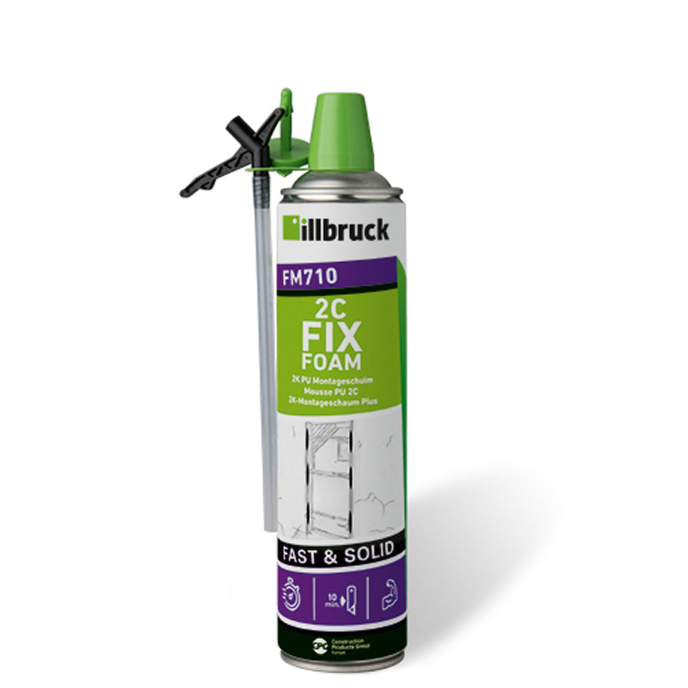 Illbruck fm710 2k espuma de montaje de poliuretano 400 ml - fm710327918