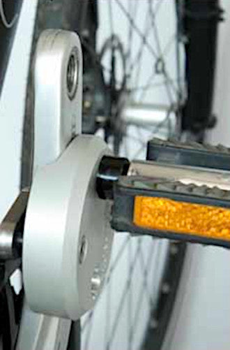 Fom crankverkorter universeel aluminium zilver