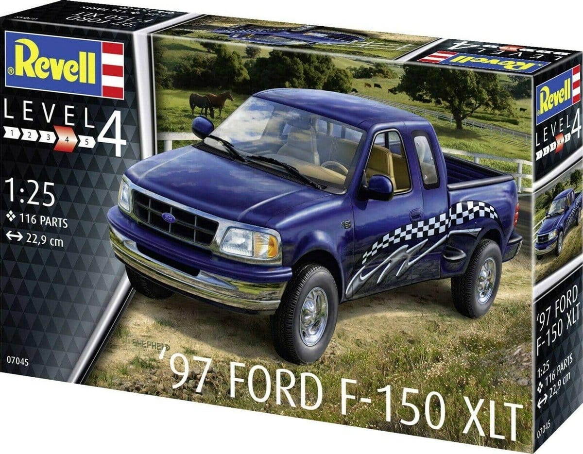 Modelo de construcción 97 Ford F-150 XLT