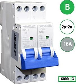 Stufa automatica 2 x 16a b carrello 2p sep - 4518072