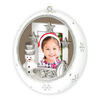 Zep Foto Kerstbal Harlo LS446 3,5x4,5 �10 cm