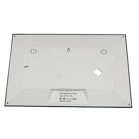 Benel fotocube 3-in-1 digitale fotolijst met kalender pw156-ca zwart 15.6 inch