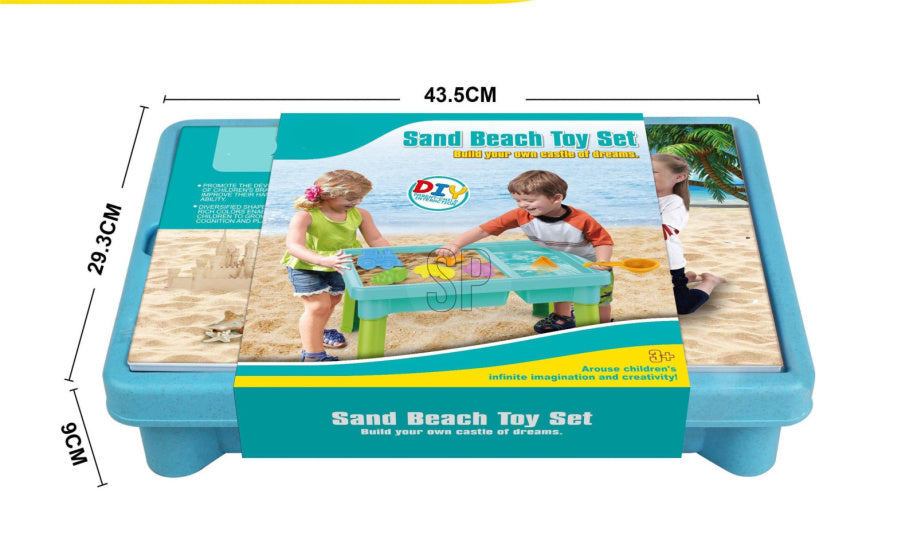Beach toys zand- en watertafel 10-delig