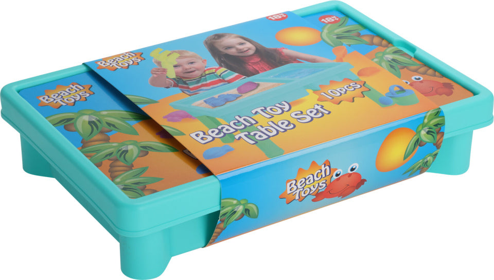 Beach toys zand- en watertafel 10-delig