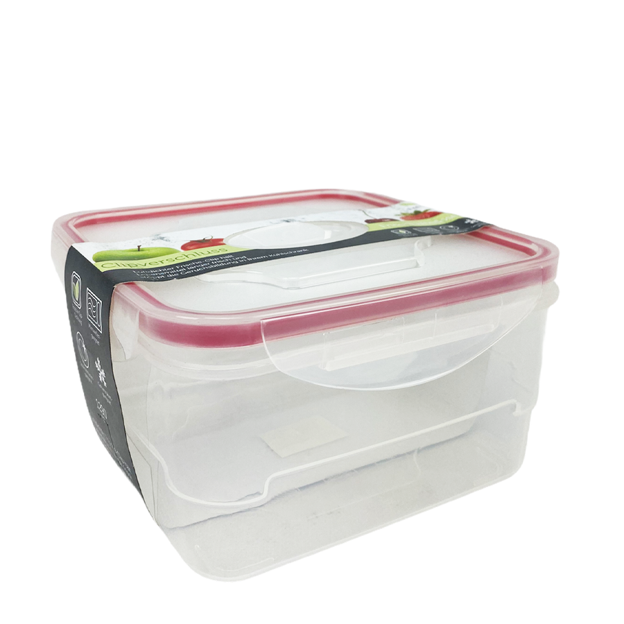 Contenitore per alimenti freschi rosso 1290ml