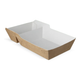 Contenitore per patatine fritte takeaware a20 bio kraft bianco (a14 + salsa)(400 pezzi)